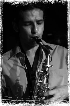 Diego Diego au saxophone